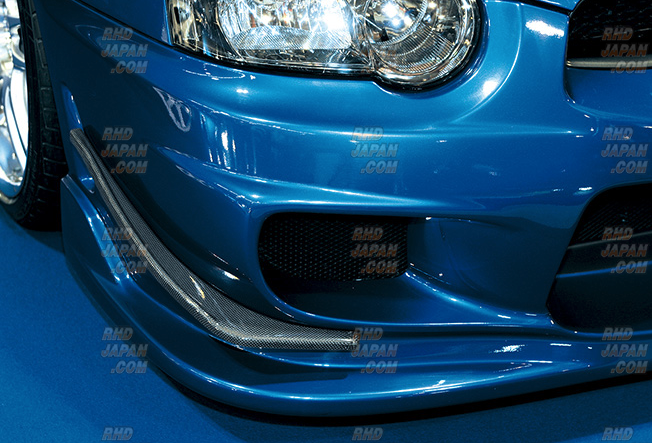 ings N-SPEC Front Bumper Canard Set FRP - Impreza WRX STI GDB